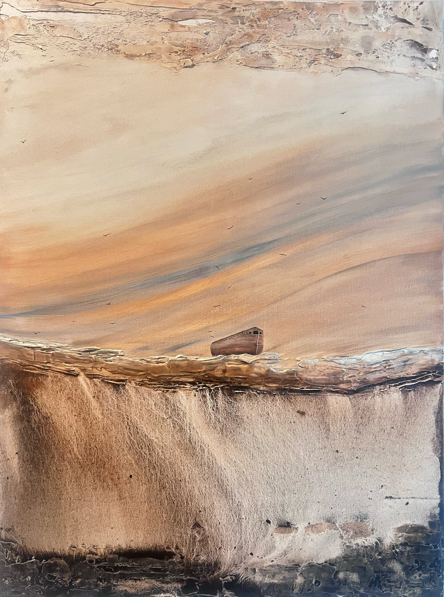 Noah on Dry Land (30x40)