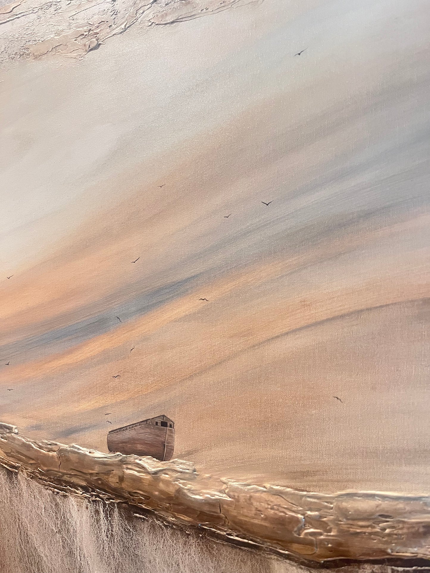 Noah on Dry Land (30x40)