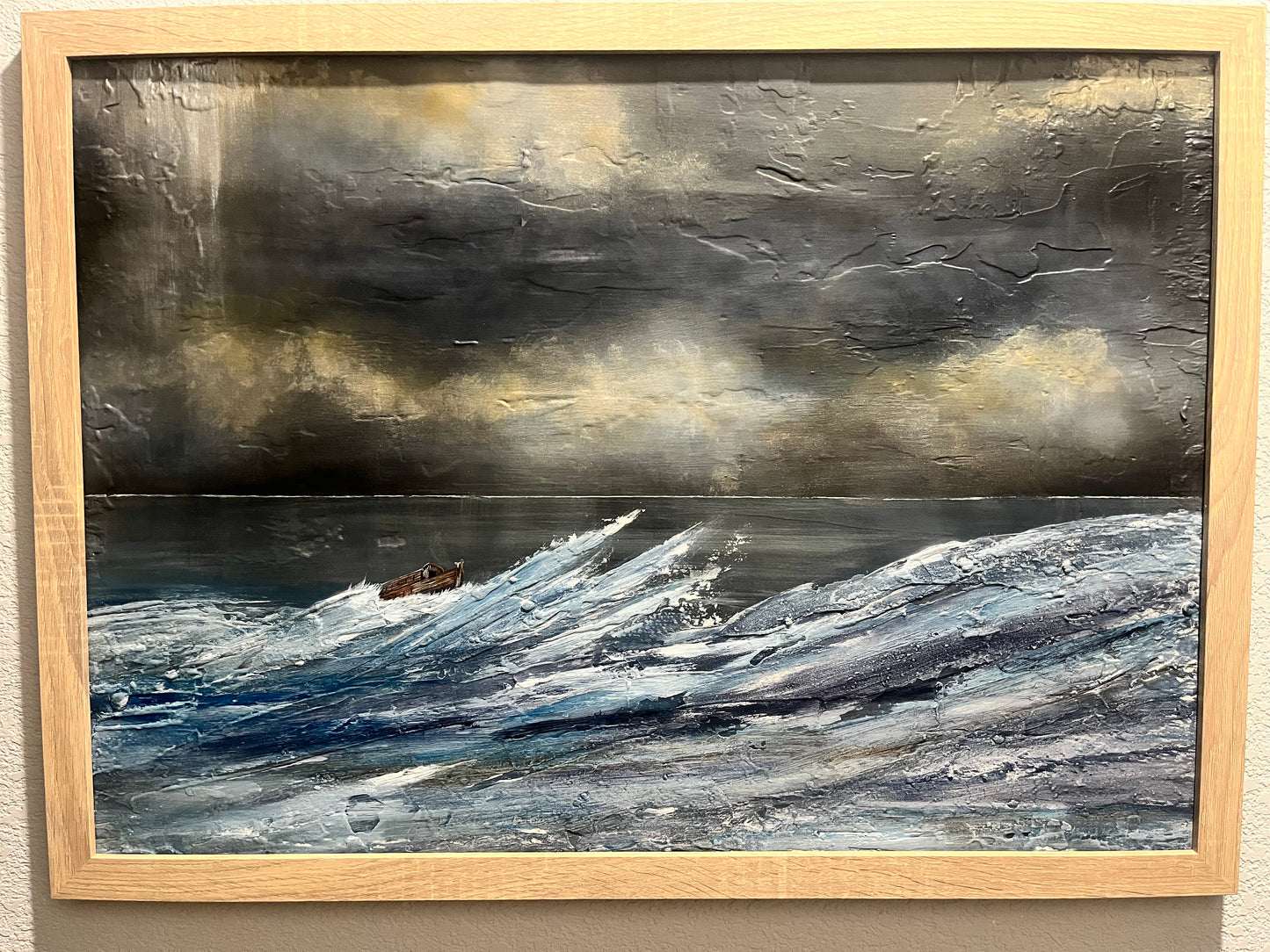 The Floating Ark (22x30 Framed)