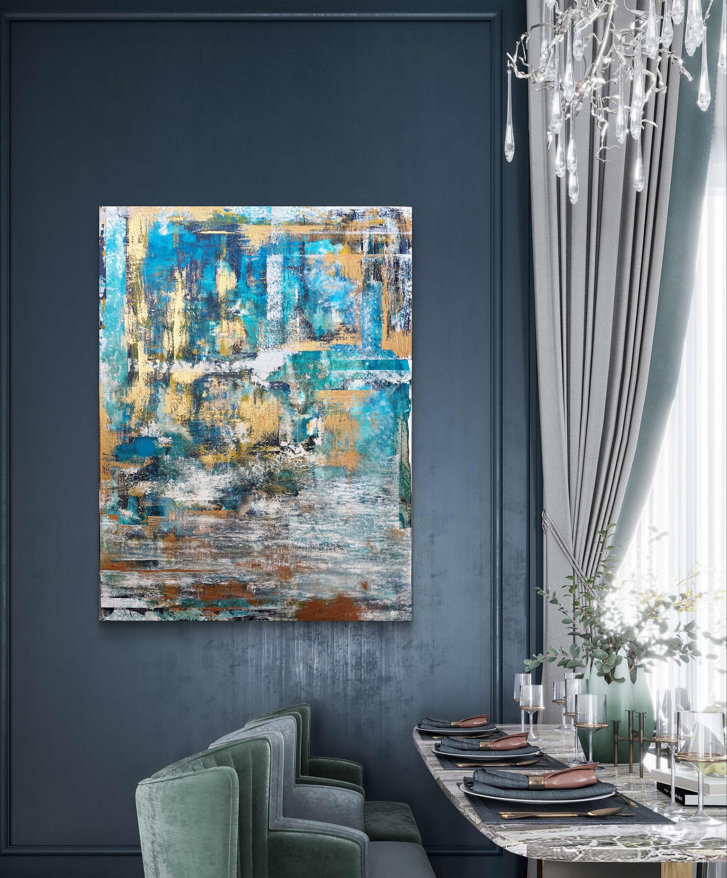 First Date (30x40 Framed)