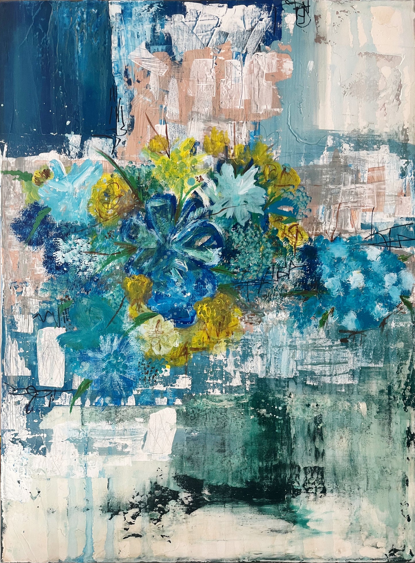 Something Pretty in the City (18x24)