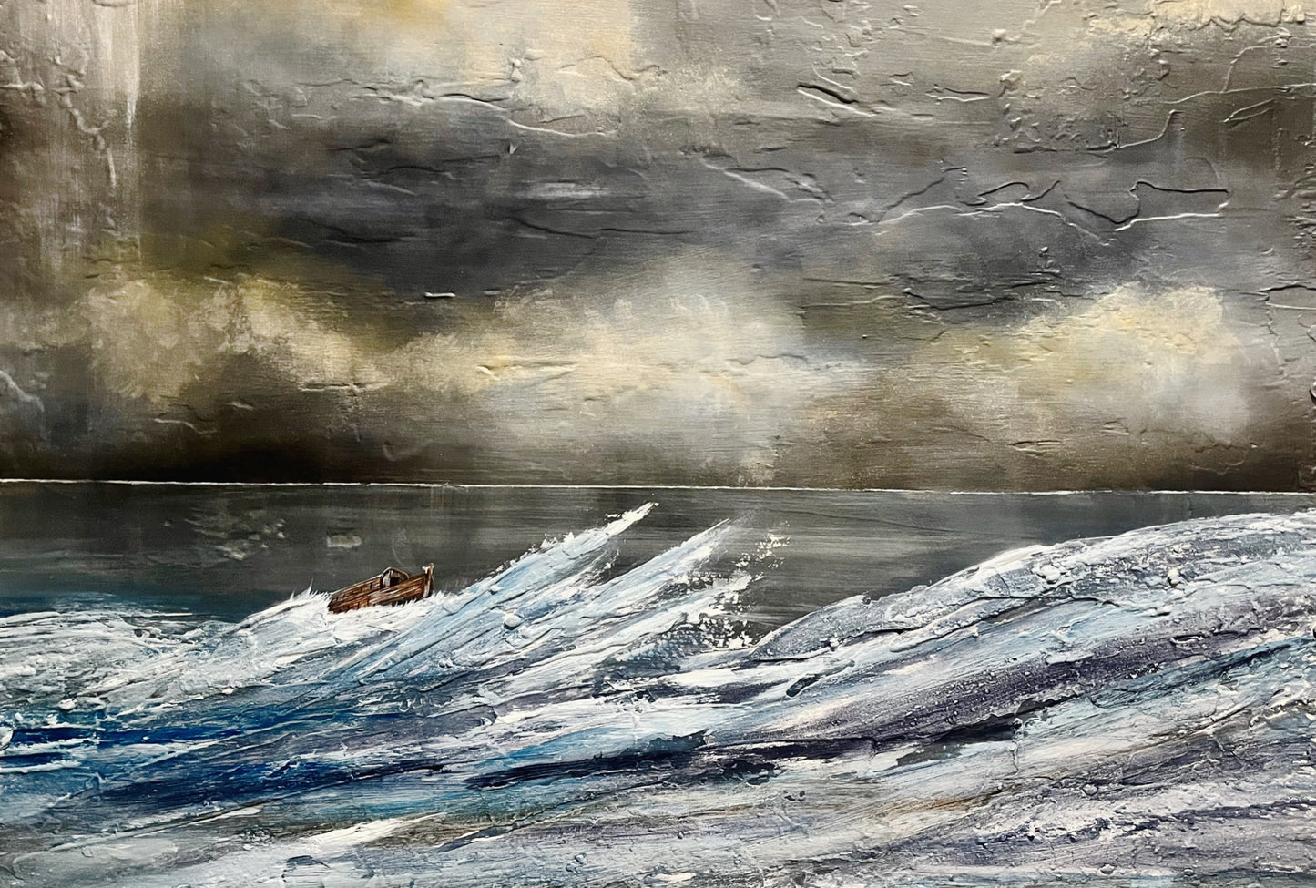 The Floating Ark (22x30 Framed)