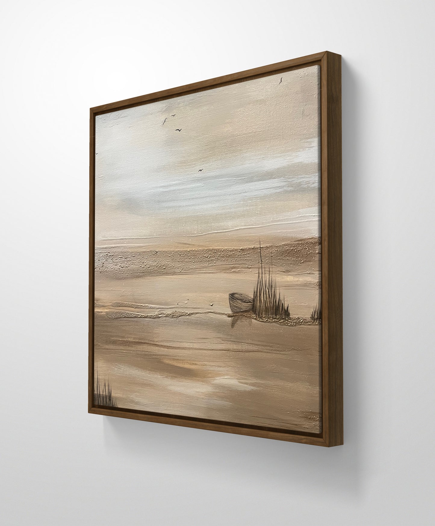 Moses in the Basket (12x12 framed)