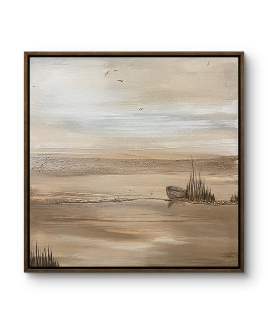 Moses in the Basket (12x12 framed)